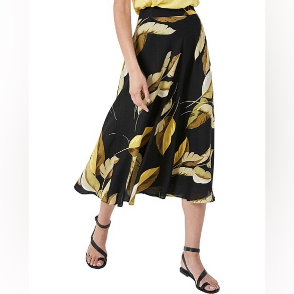 Witchery Fluted Midi Skirt